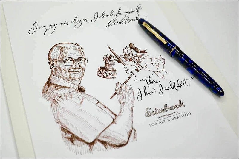 A DAY IN THE LIFE OF ESTERBROOK- DONALD DUCK ILLUSTRATOR CARL BARKS AKA “THE DUCK MAN”