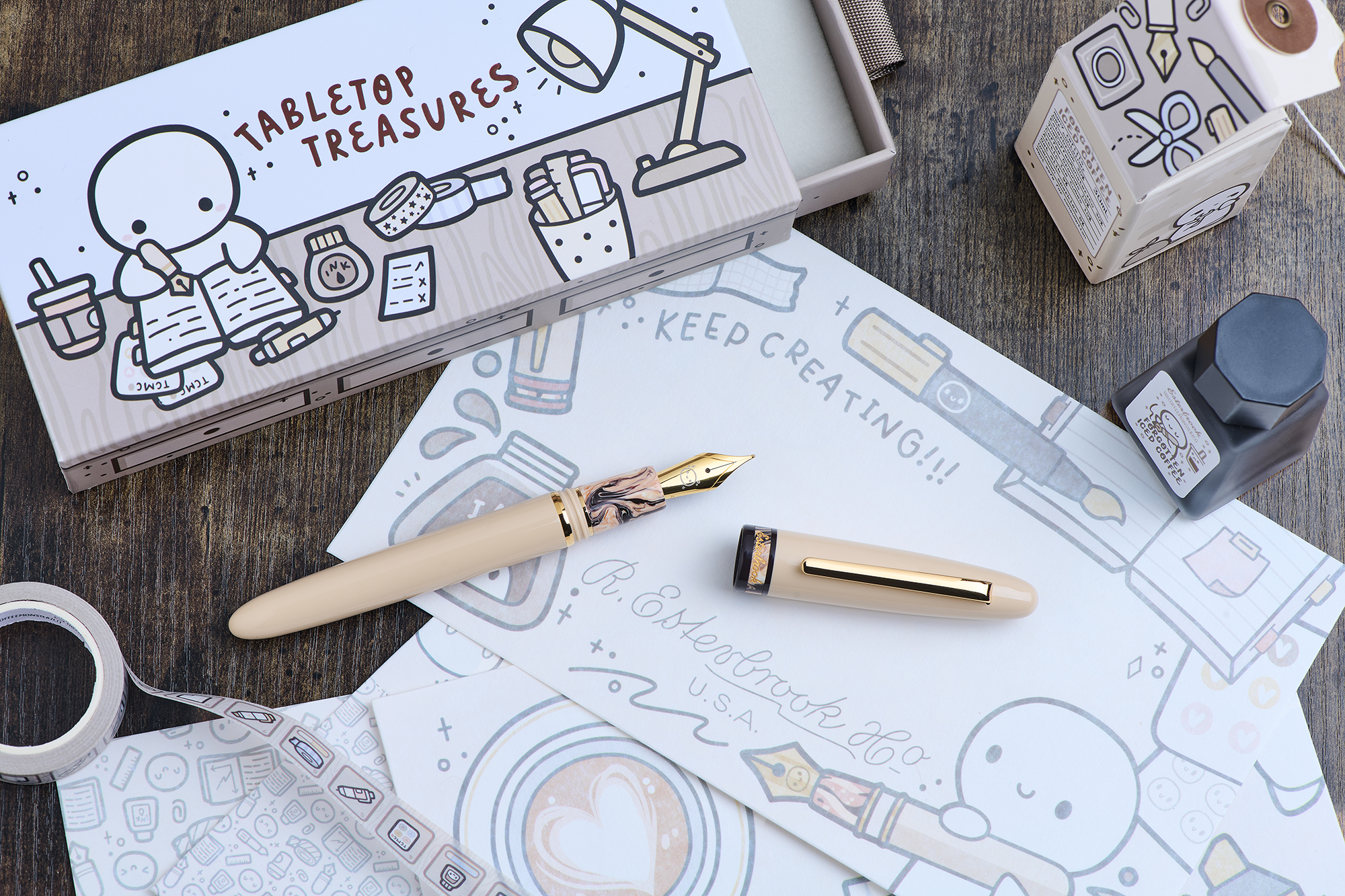 The CoffeeMonsterzCo x Esterbrook Pens