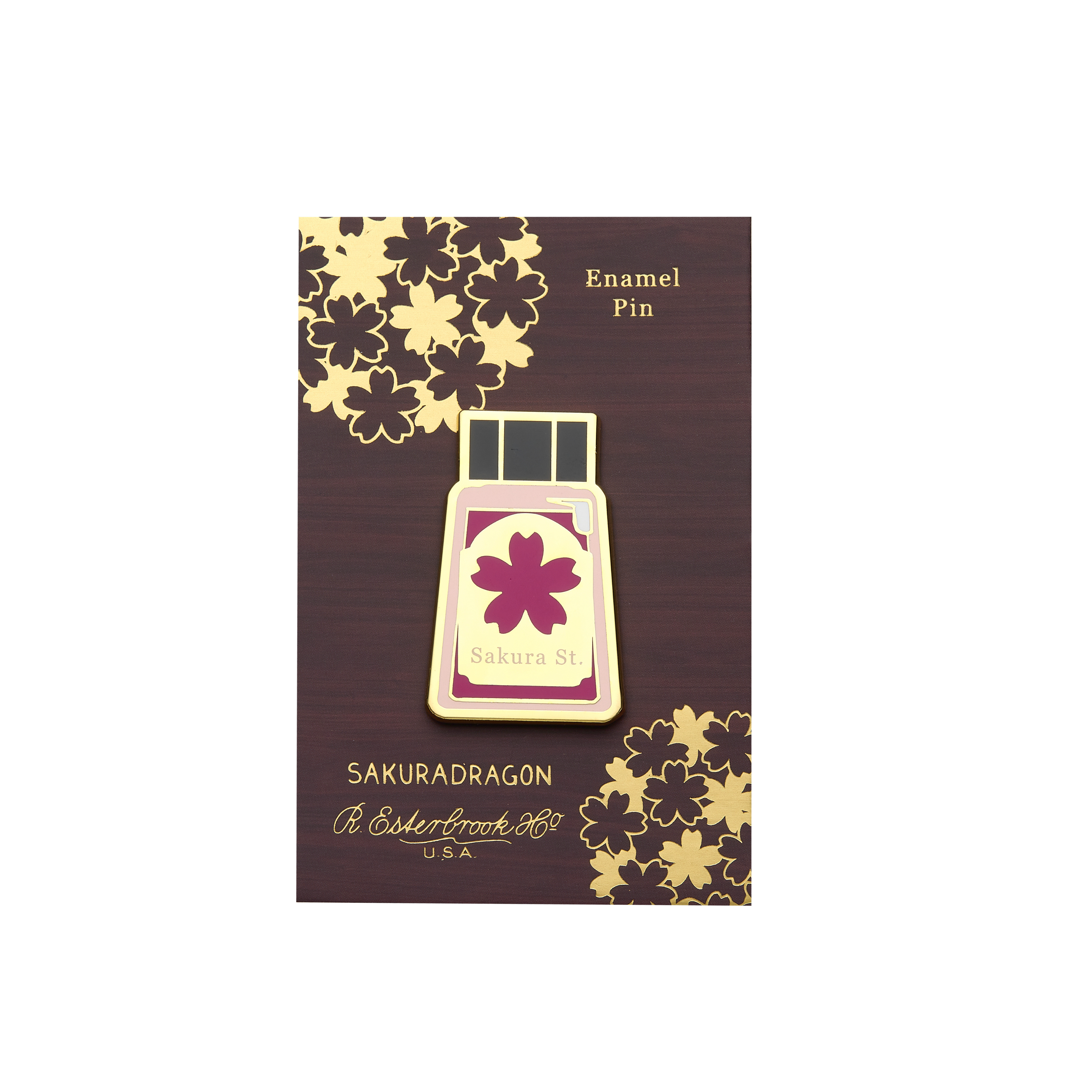Sakura Street Ink Lapel Pin