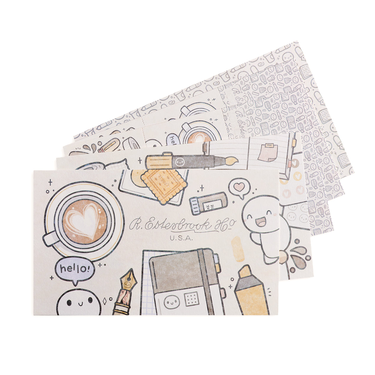 TheCoffeeMonsterzCo x Esterbrook Blotter Paper