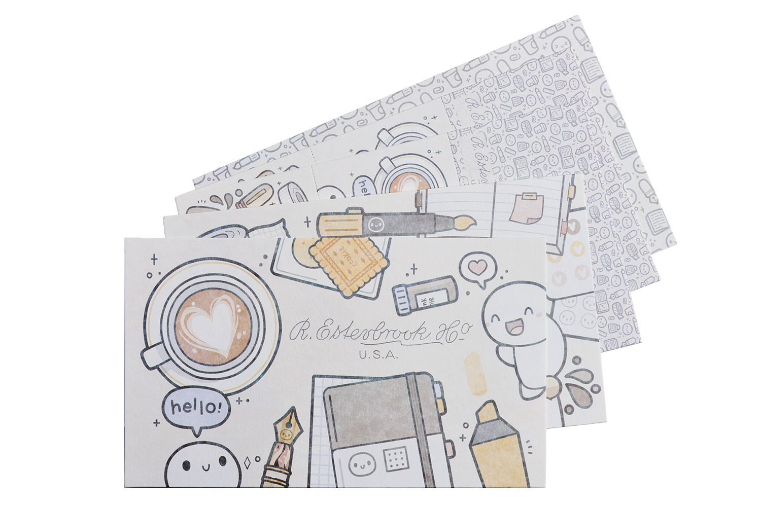 TheCoffeeMonsterzCo x Esterbrook Blotter Paper