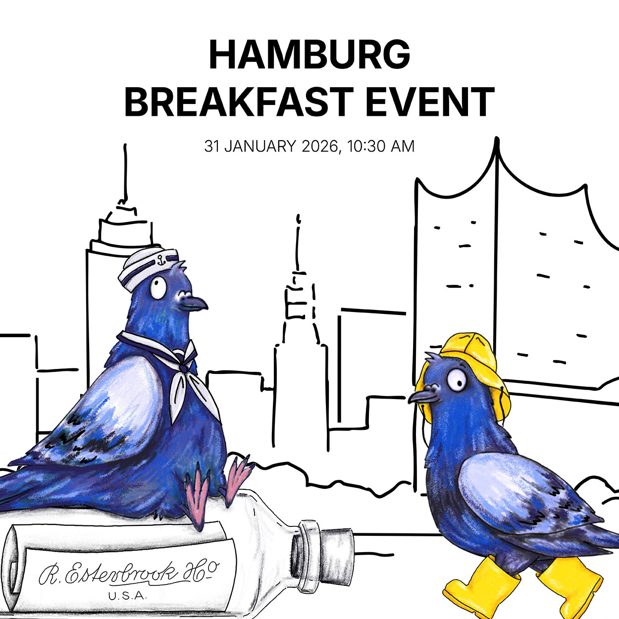 Hamburg Breakfast Event with Esterbrook
