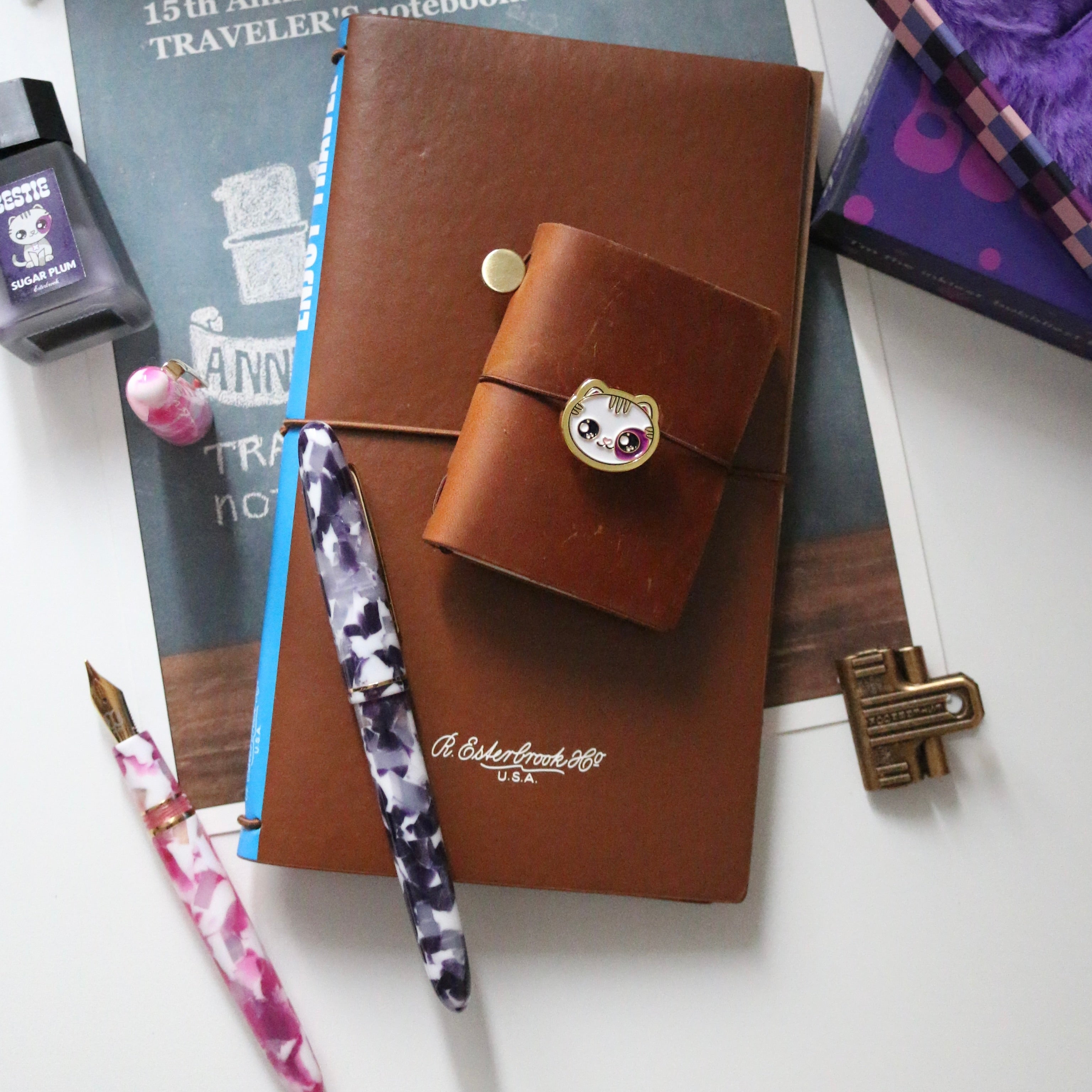 Estie Bestie Fountain Pen Sugar Plum Purple - Fine