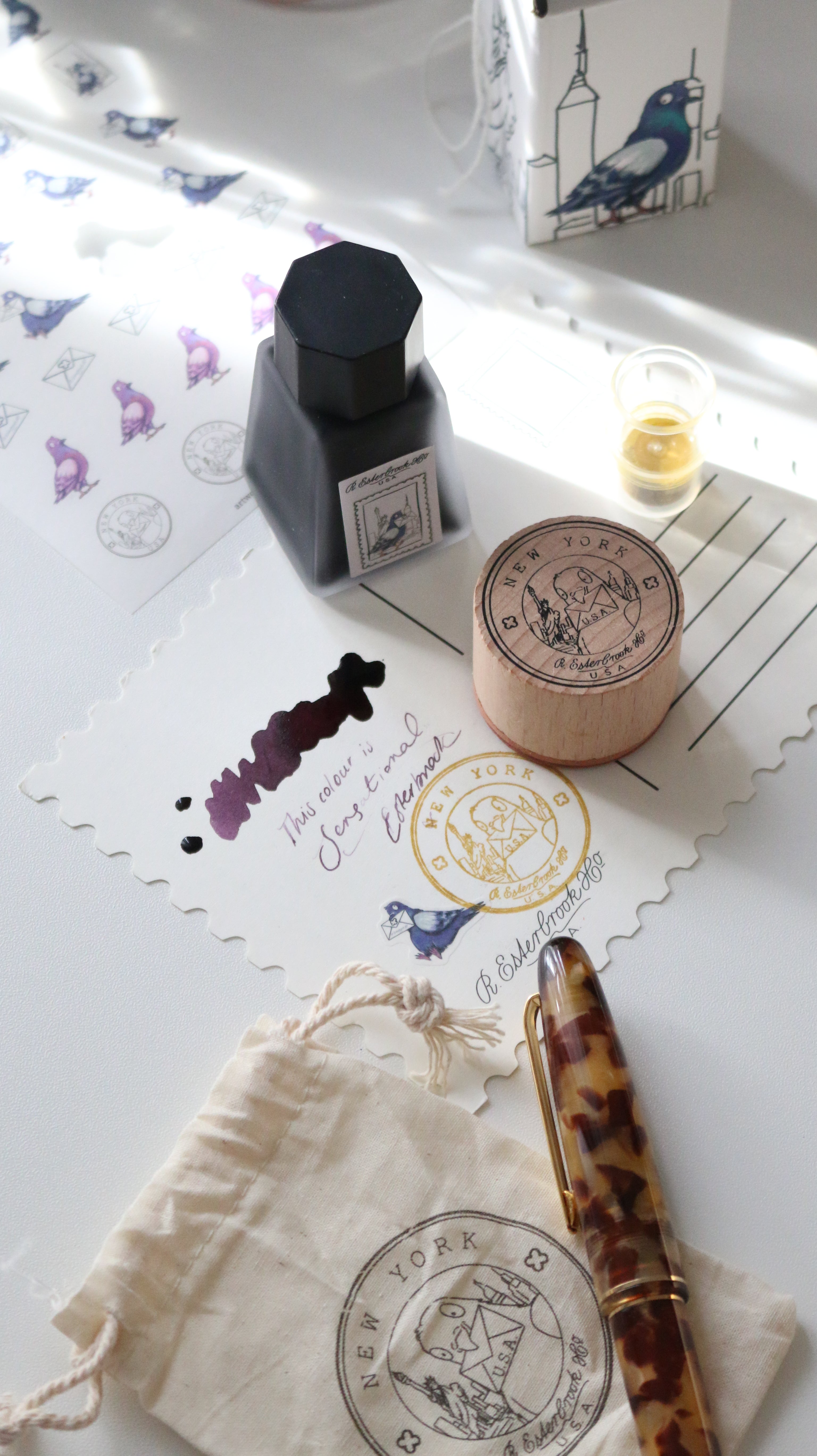 Pigeon Poop Collection - Stamp