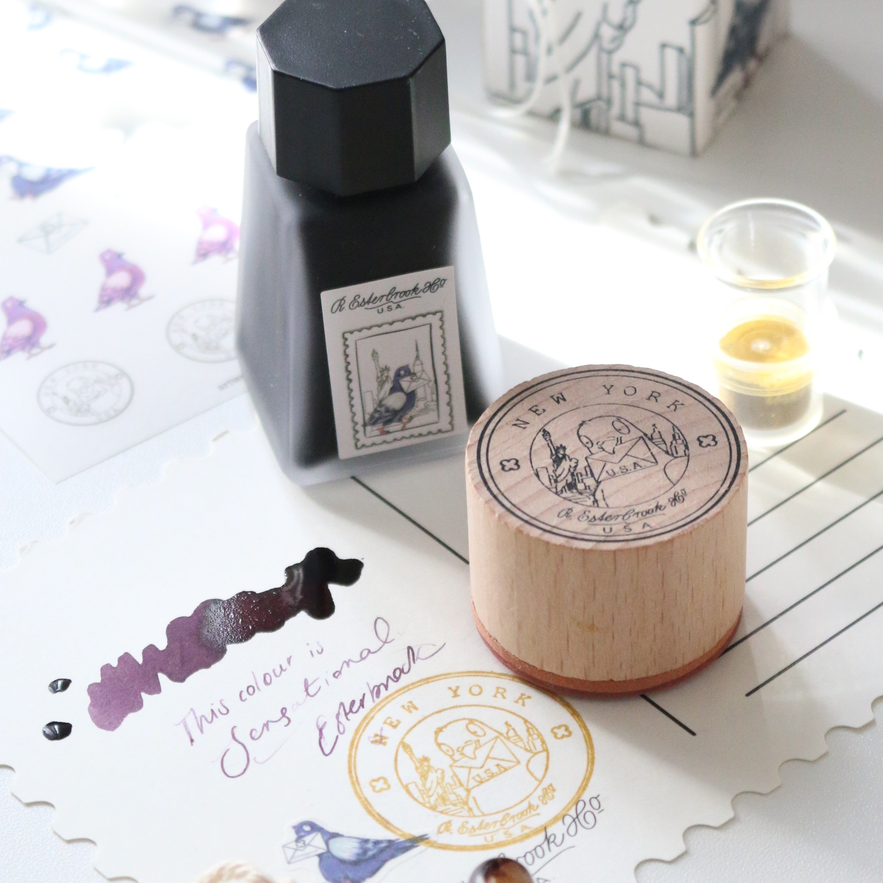 Pigeon Poop Collection - Stamp