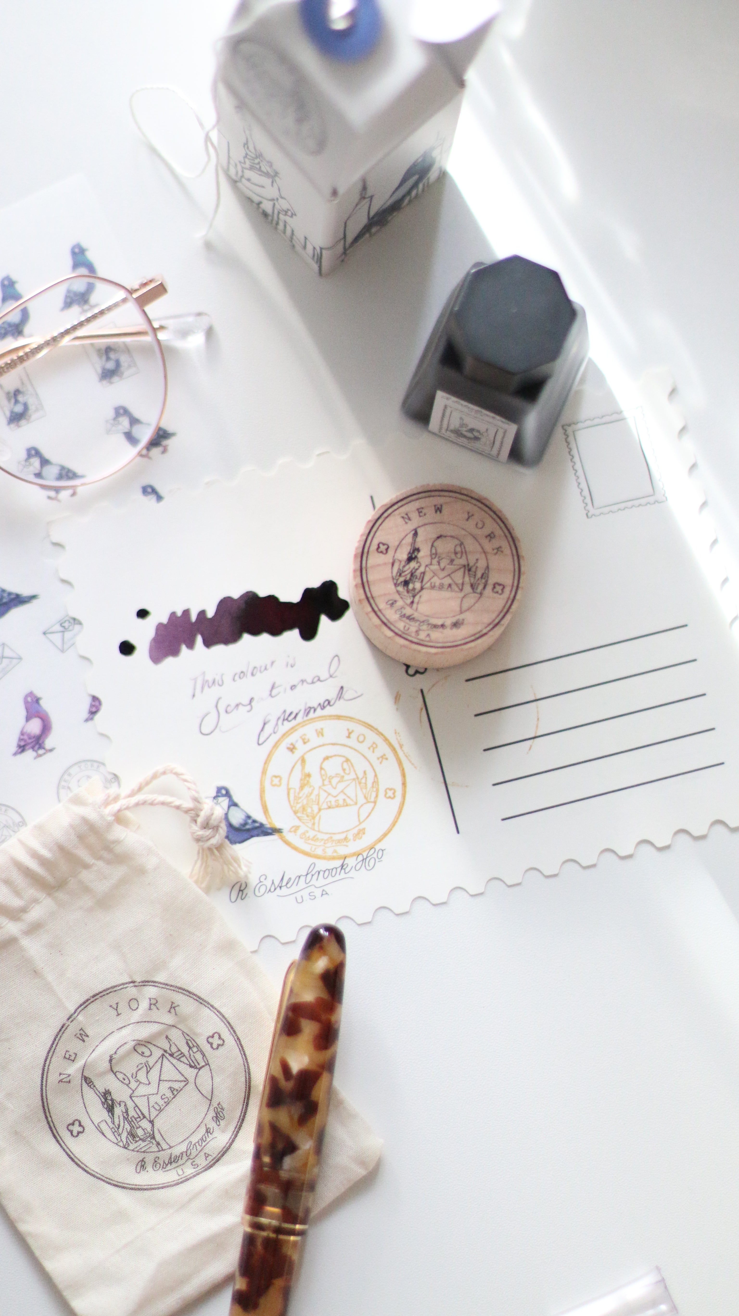 Pigeon Poop Collection - Stamp