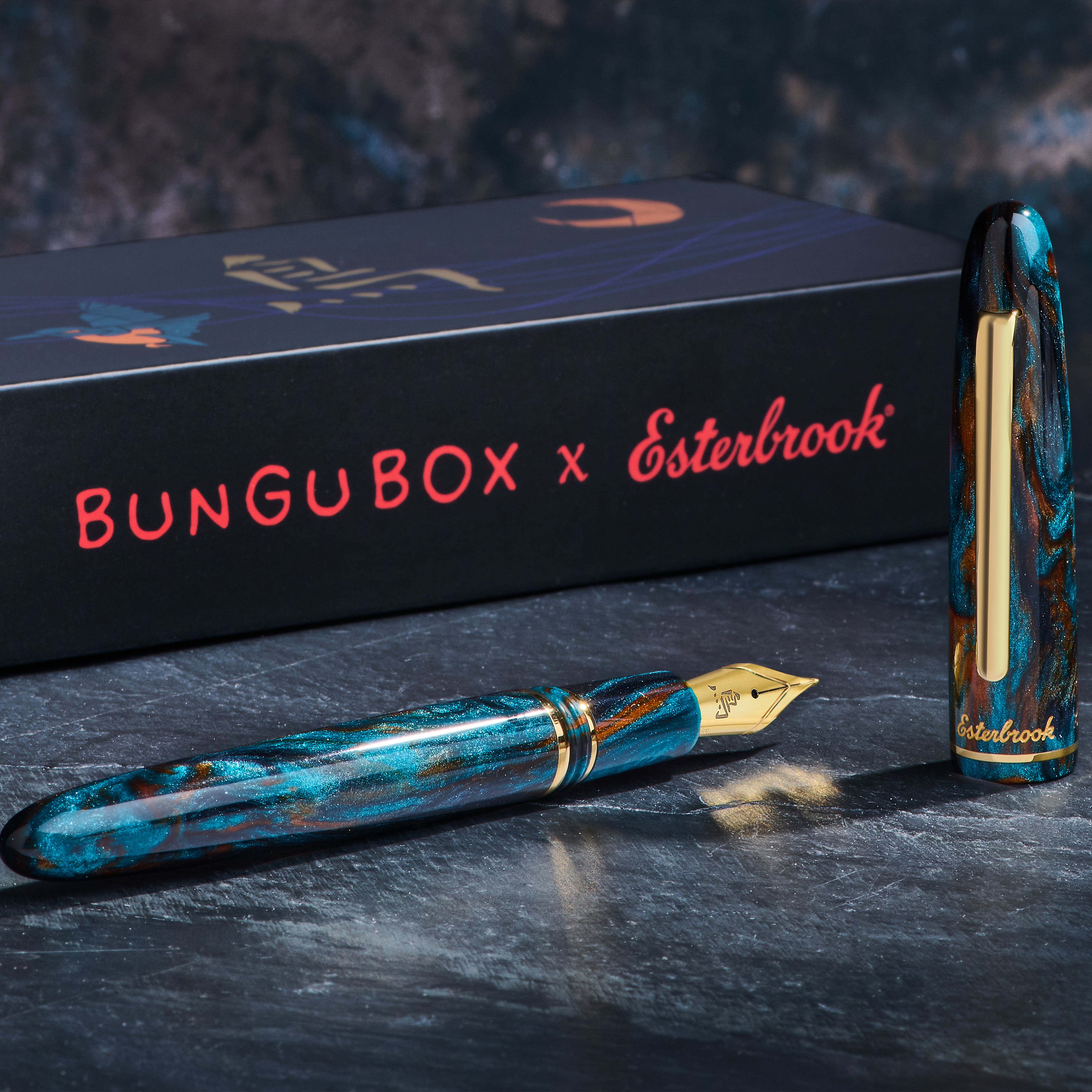 Esterbrook x BUNGUBOX Kingfisher Edition Estie