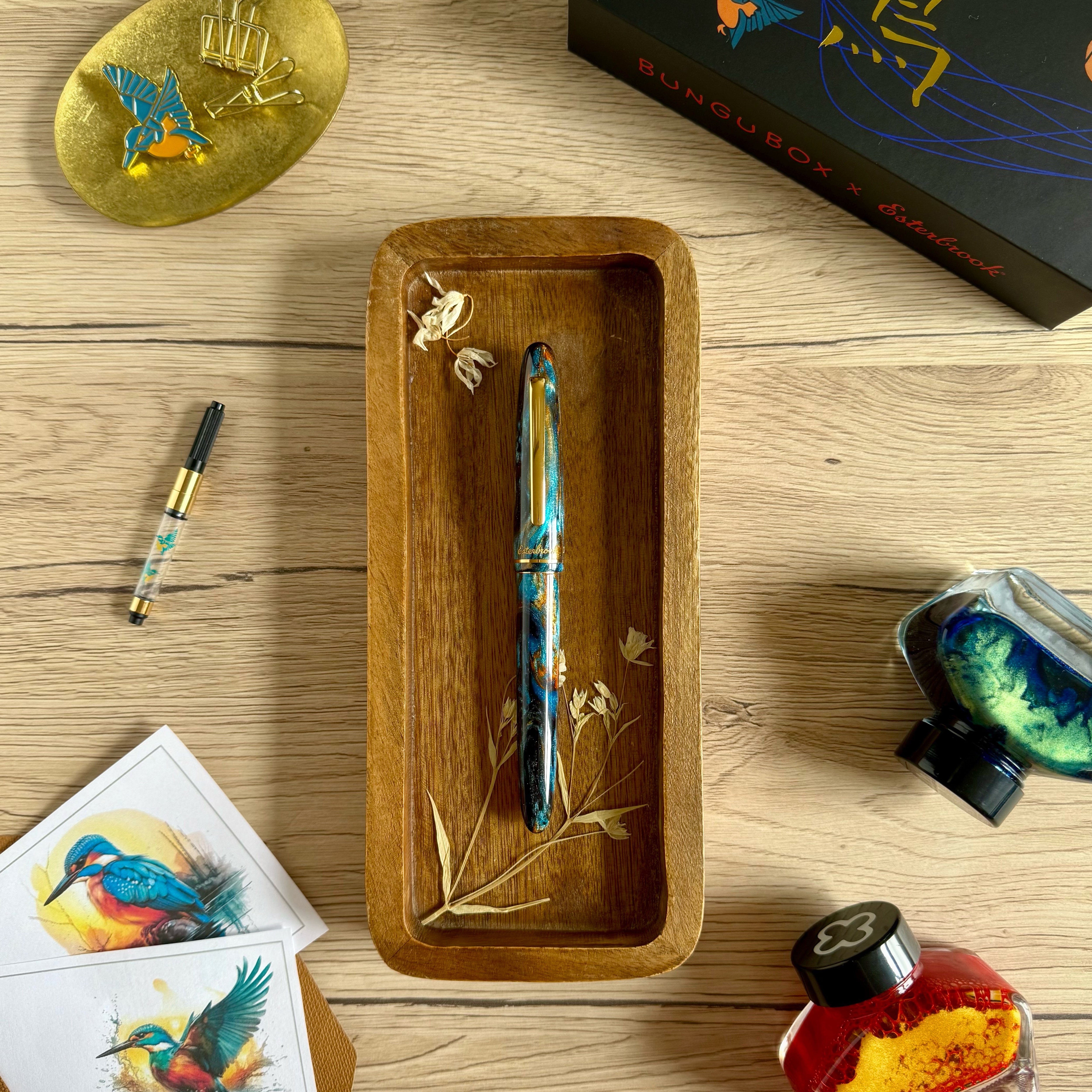 Esterbrook x BUNGUBOX Kingfisher Edition Estie