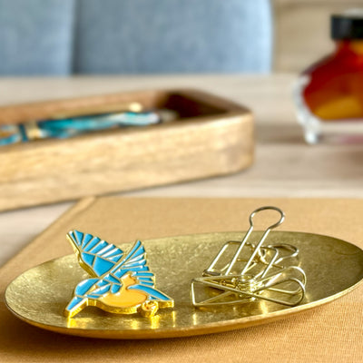 Esterbrook x BUNGUBOX Kingfisher Edition Lapel Pin