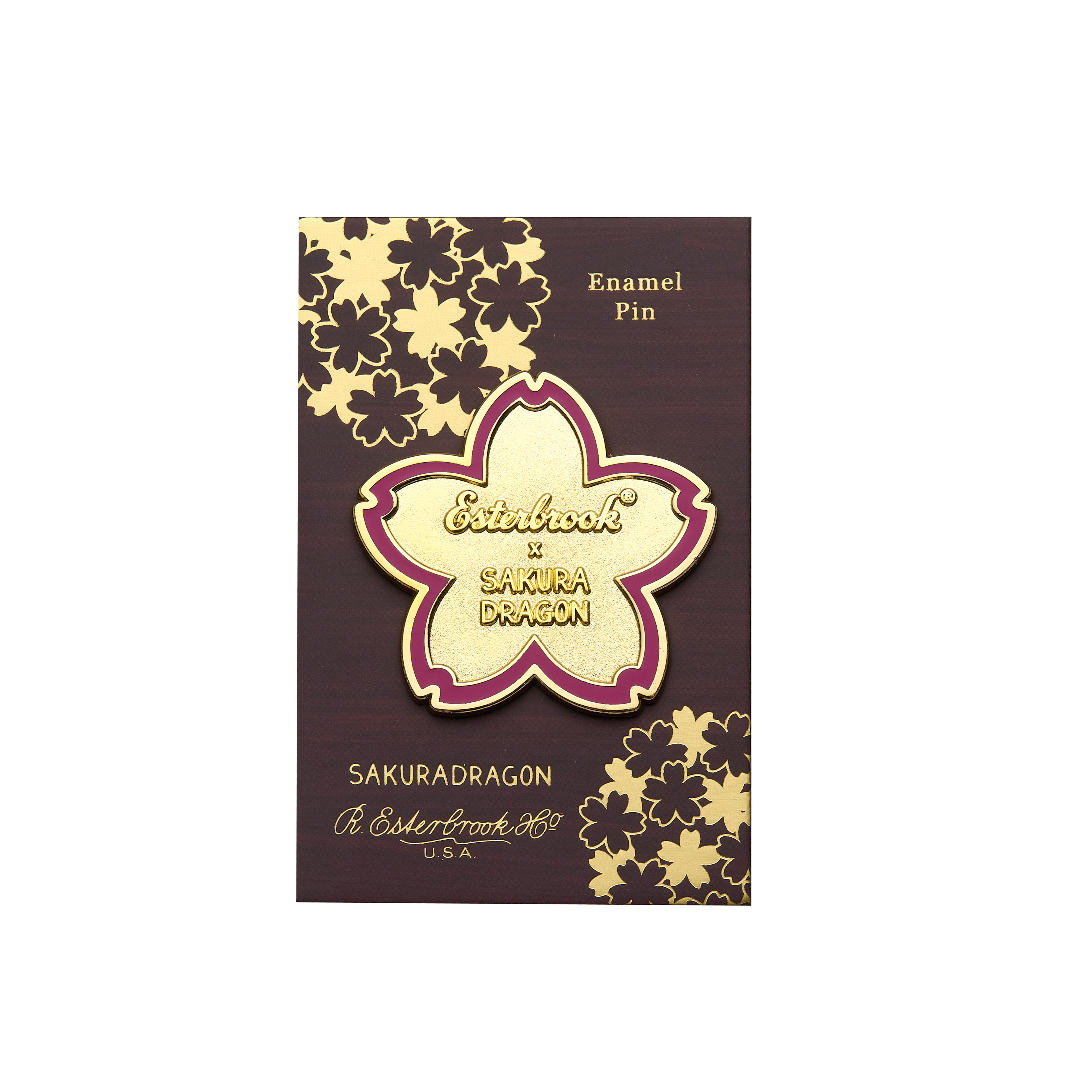 Sakura Street Flower Lapel Pin