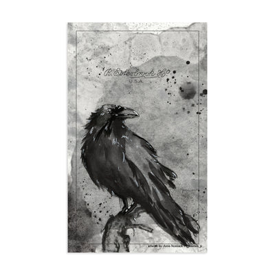 Raven-Themed Blotter Paper