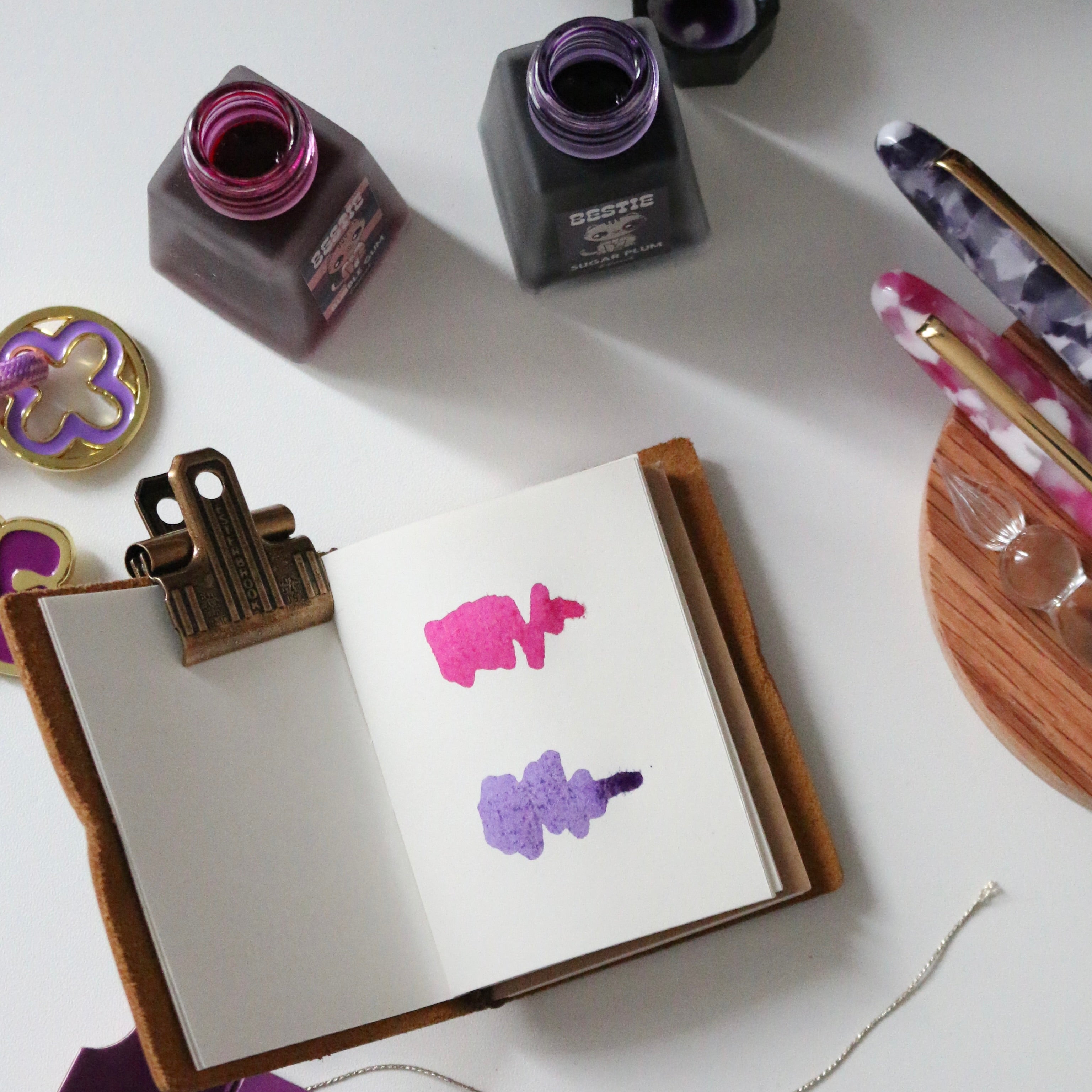 Estie Bestie Fountain Pen Sugar Plum Purple - Fine