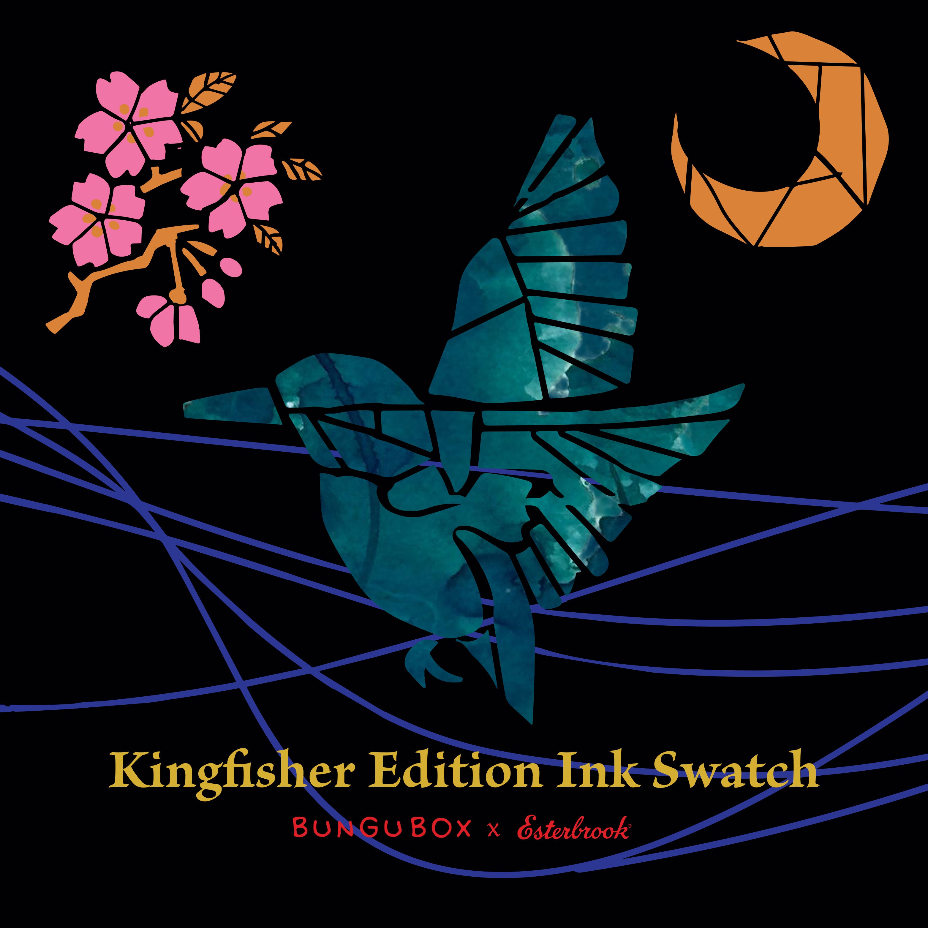 Esterbrook x BUNGUBOX Kingfisher Edition Ink Bottle-Teal