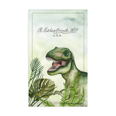 Jurassic-Themed Blotter Paper