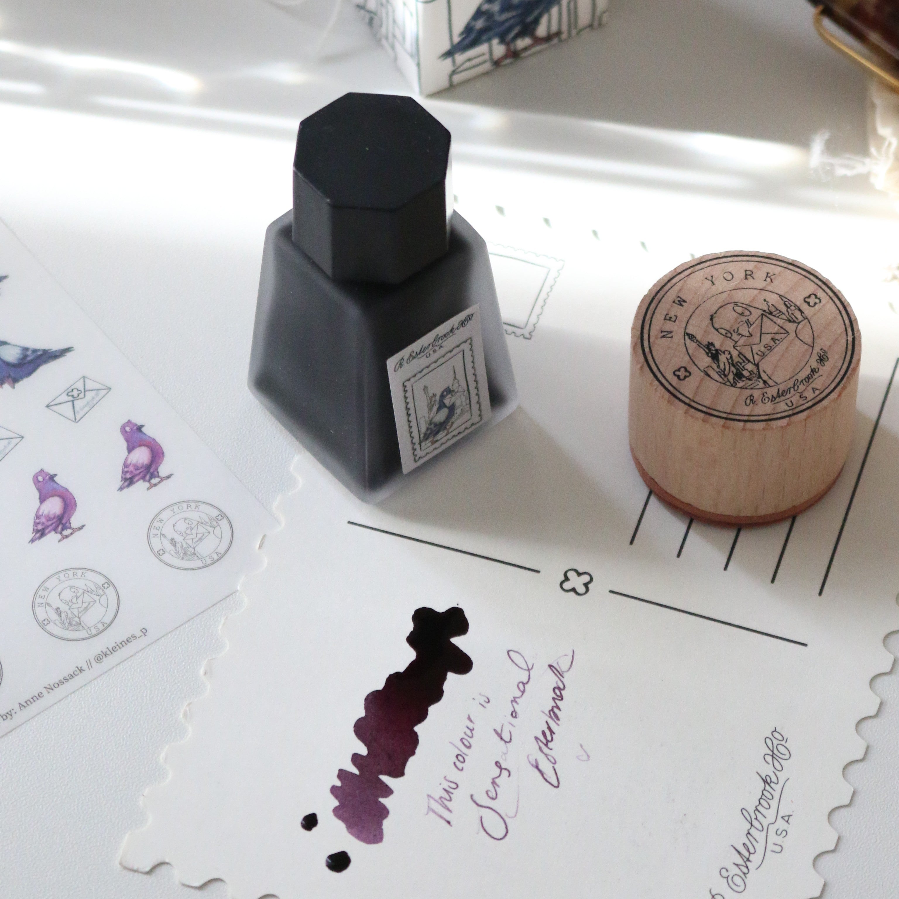 Pigeon Poop Collection - Stamp