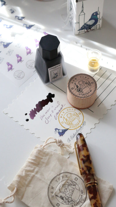 Pigeon Poop Collection - Stamp