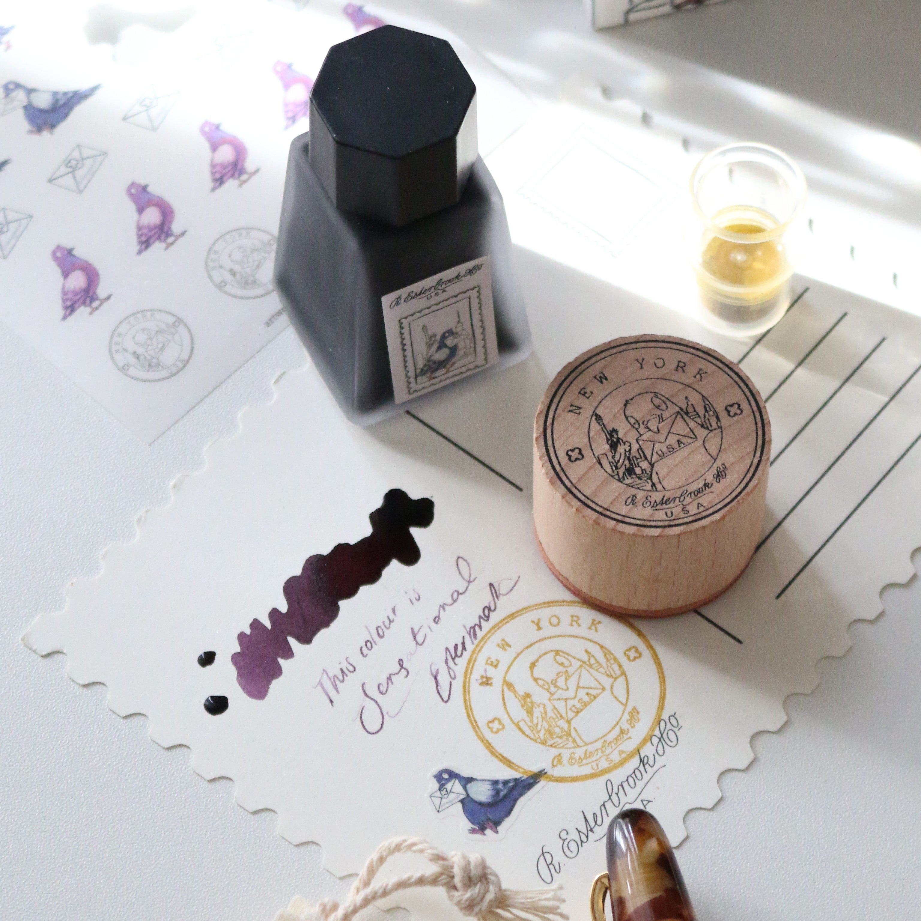 Pigeon Poop Collection - Stamp