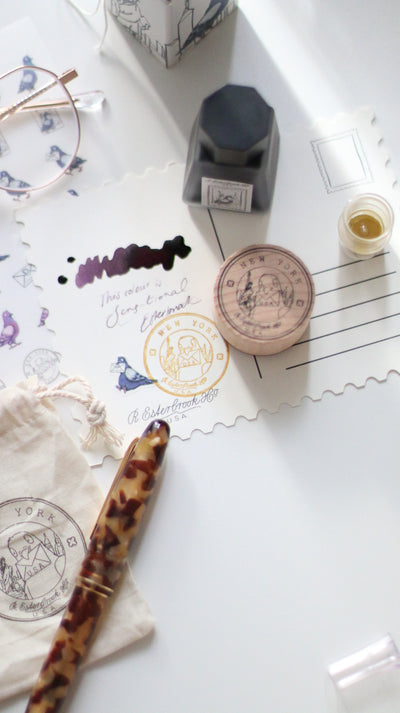 Pigeon Poop Collection - Stamp