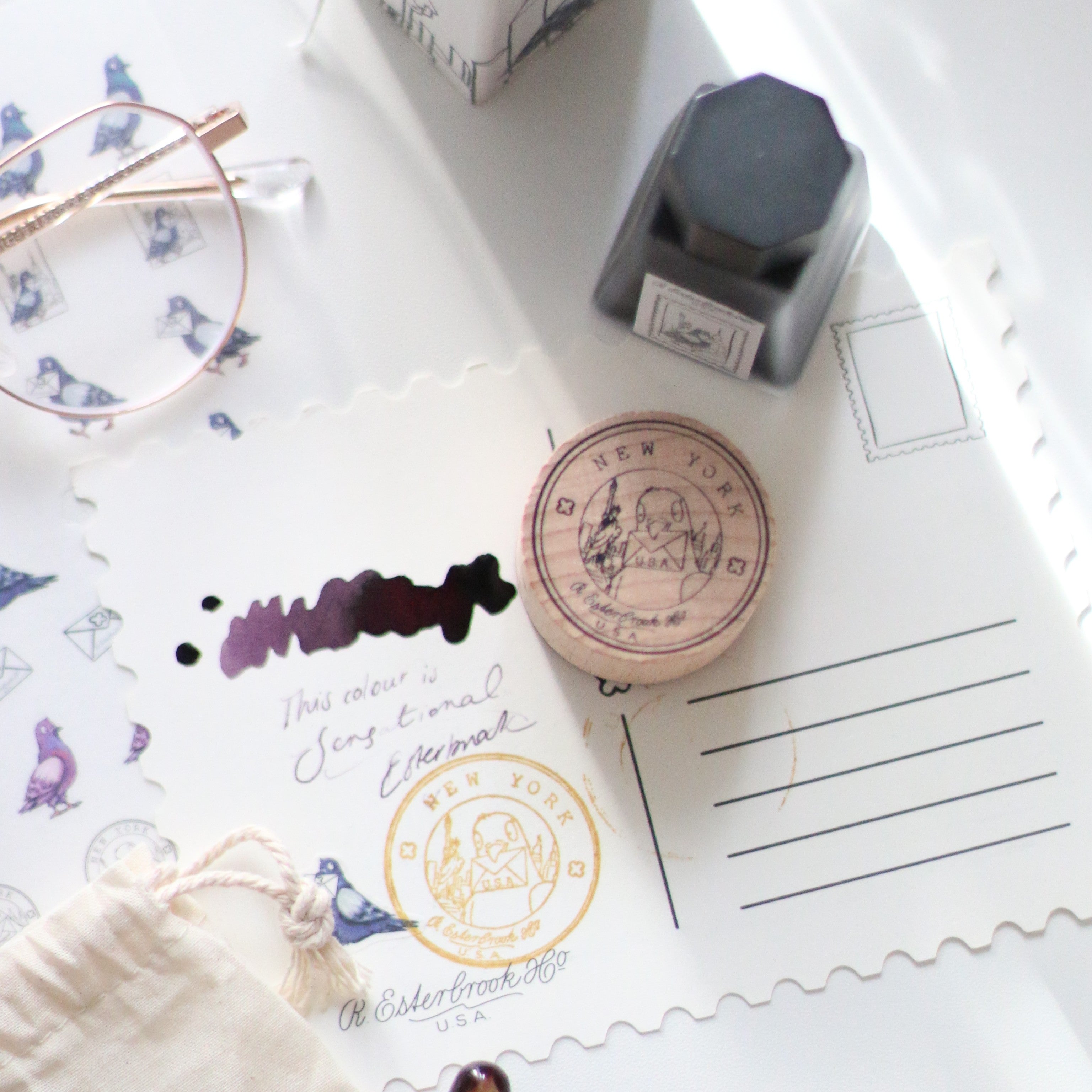 Pigeon Poop Collection - Stamp