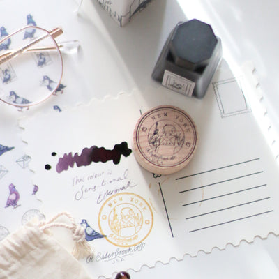 Pigeon Poop Collection - Stamp