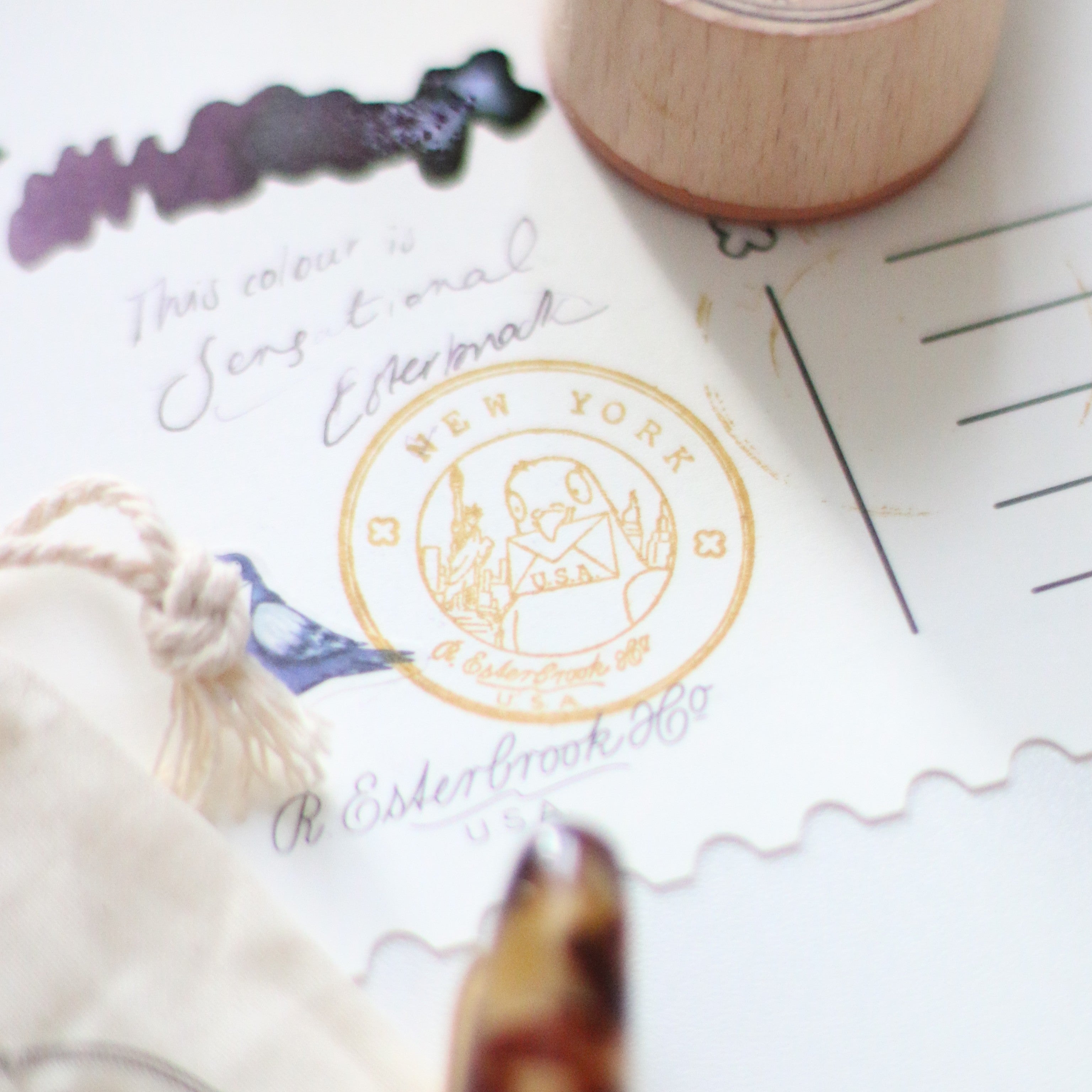 Pigeon Poop Collection - Stamp