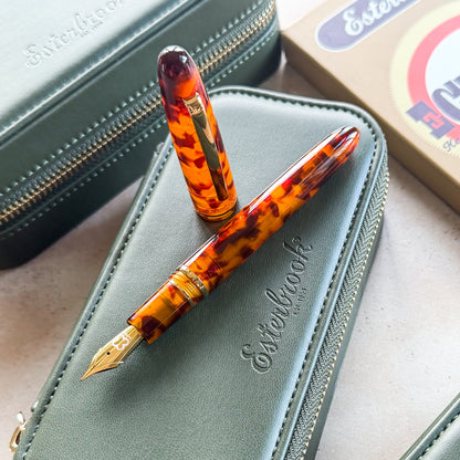 Amber Tortoise Estie - Specialty Nibs
