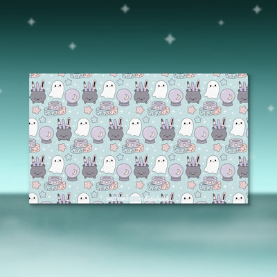 Pastel Halloween Blotter Paper