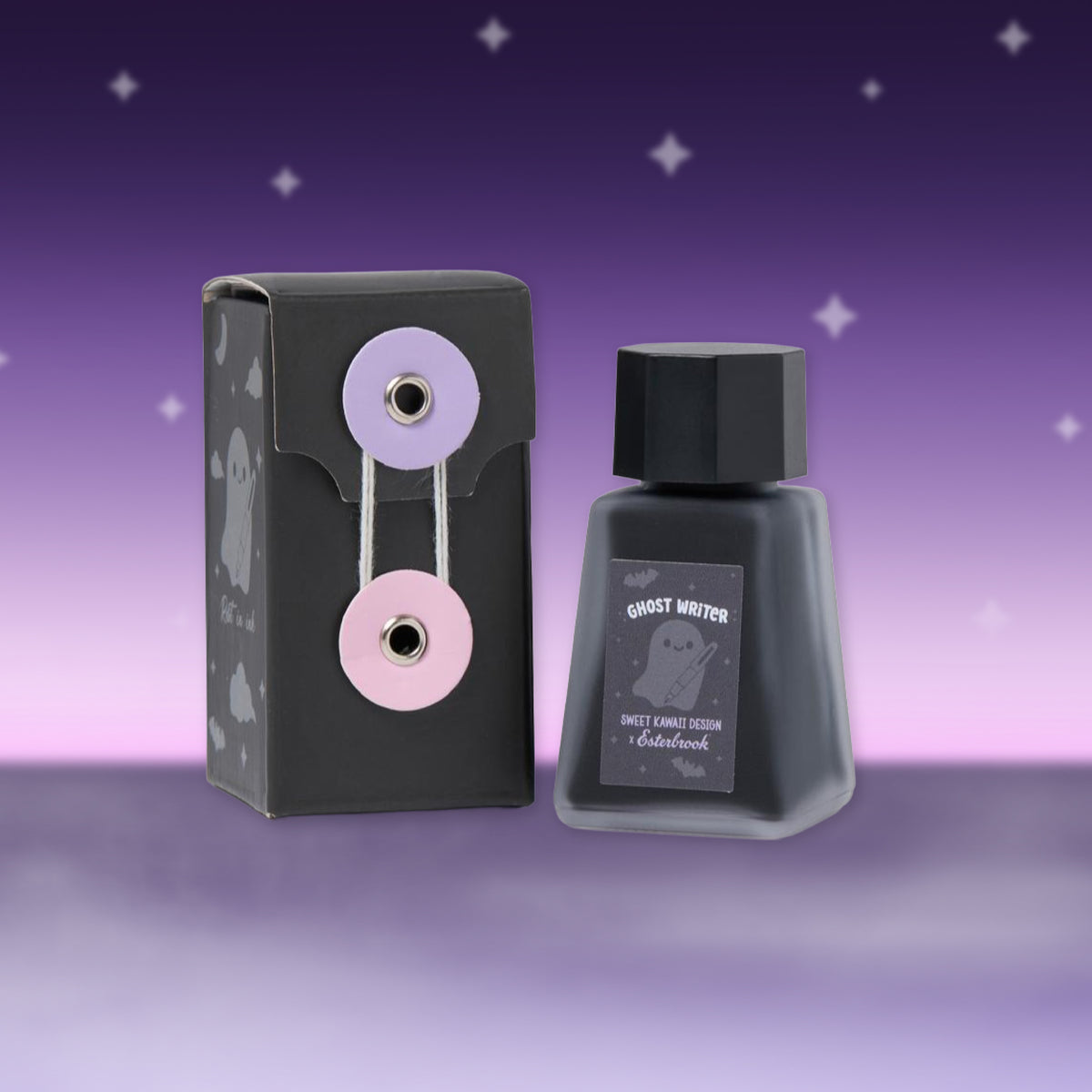 Esterbrook Pastel Halloween Purple Ink with Silver Shimmer