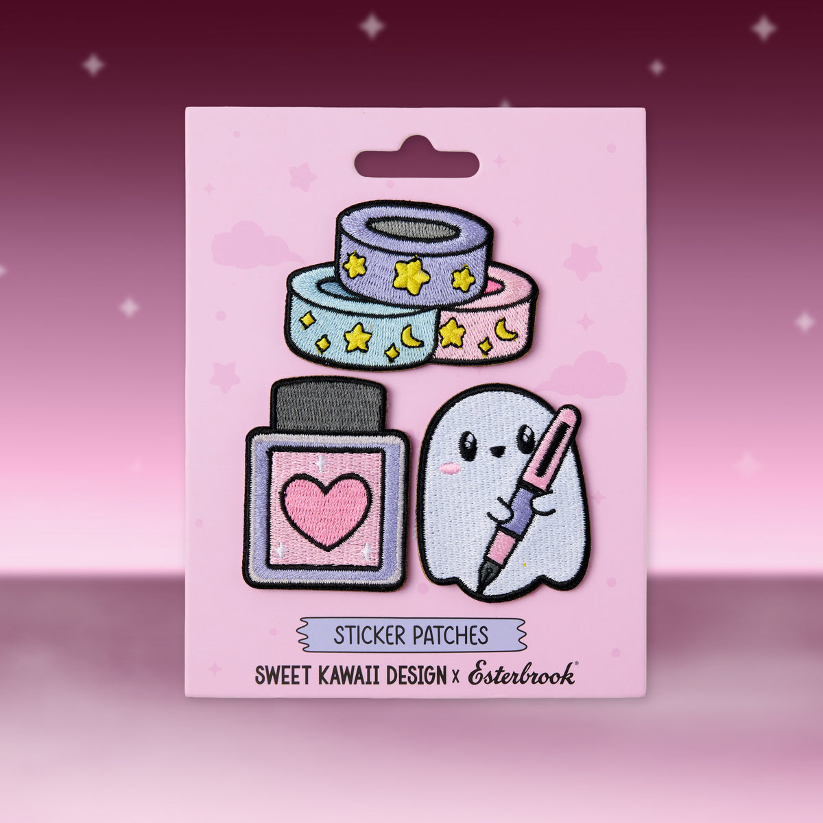 Esterbrook Pastel Halloween 3 Piece Patch Set