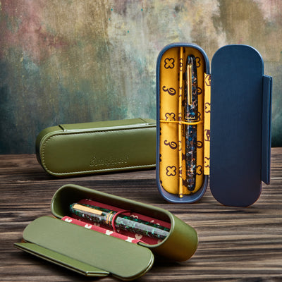 Esterbrook Pen NOOKS - Dandelion Blue and Moss Green