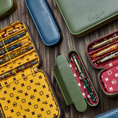 Esterbrook Pen NOOKS - Dandelion Blue and Moss Green