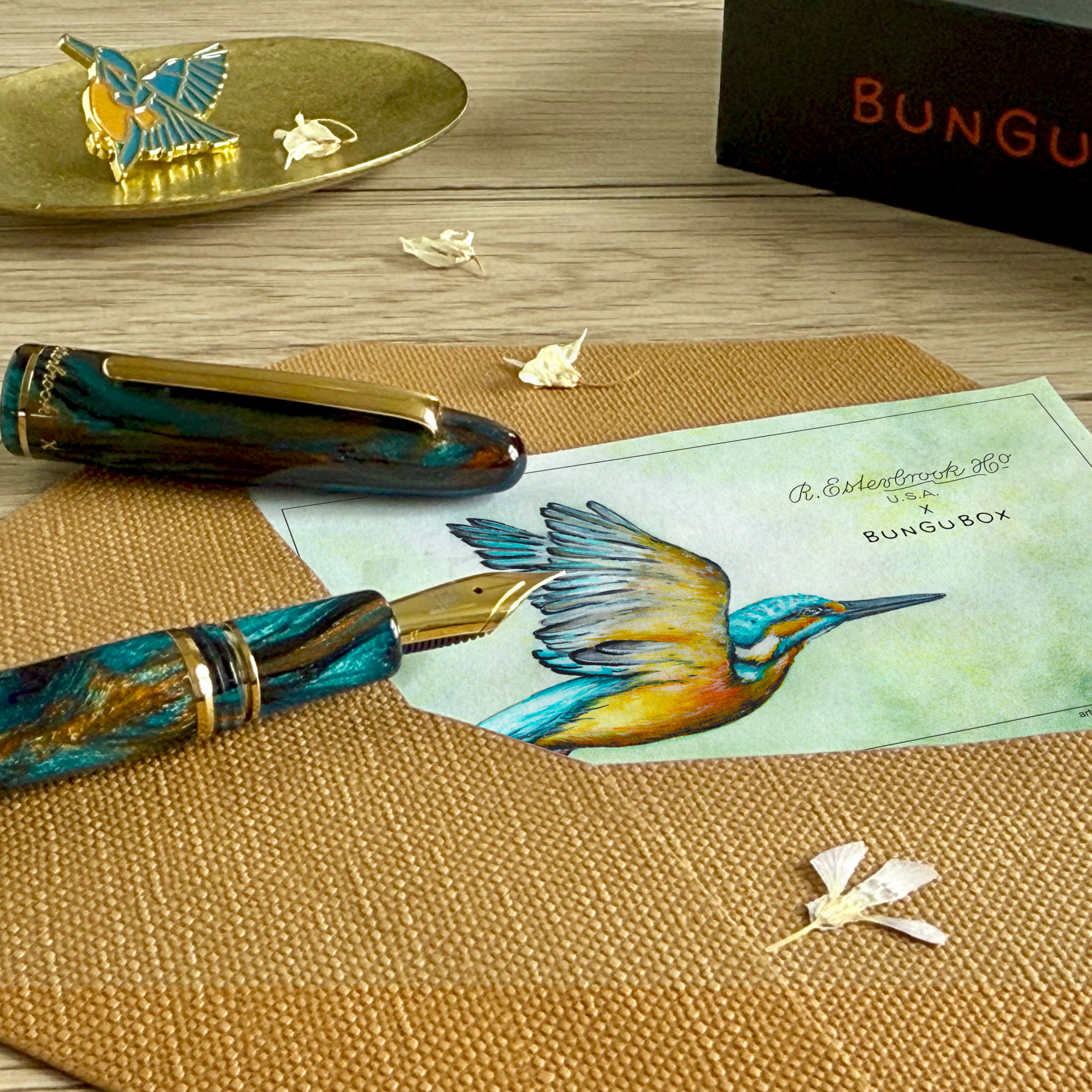 Esterbrook x BUNGUBOX Kingfisher Edition Blotter Paper