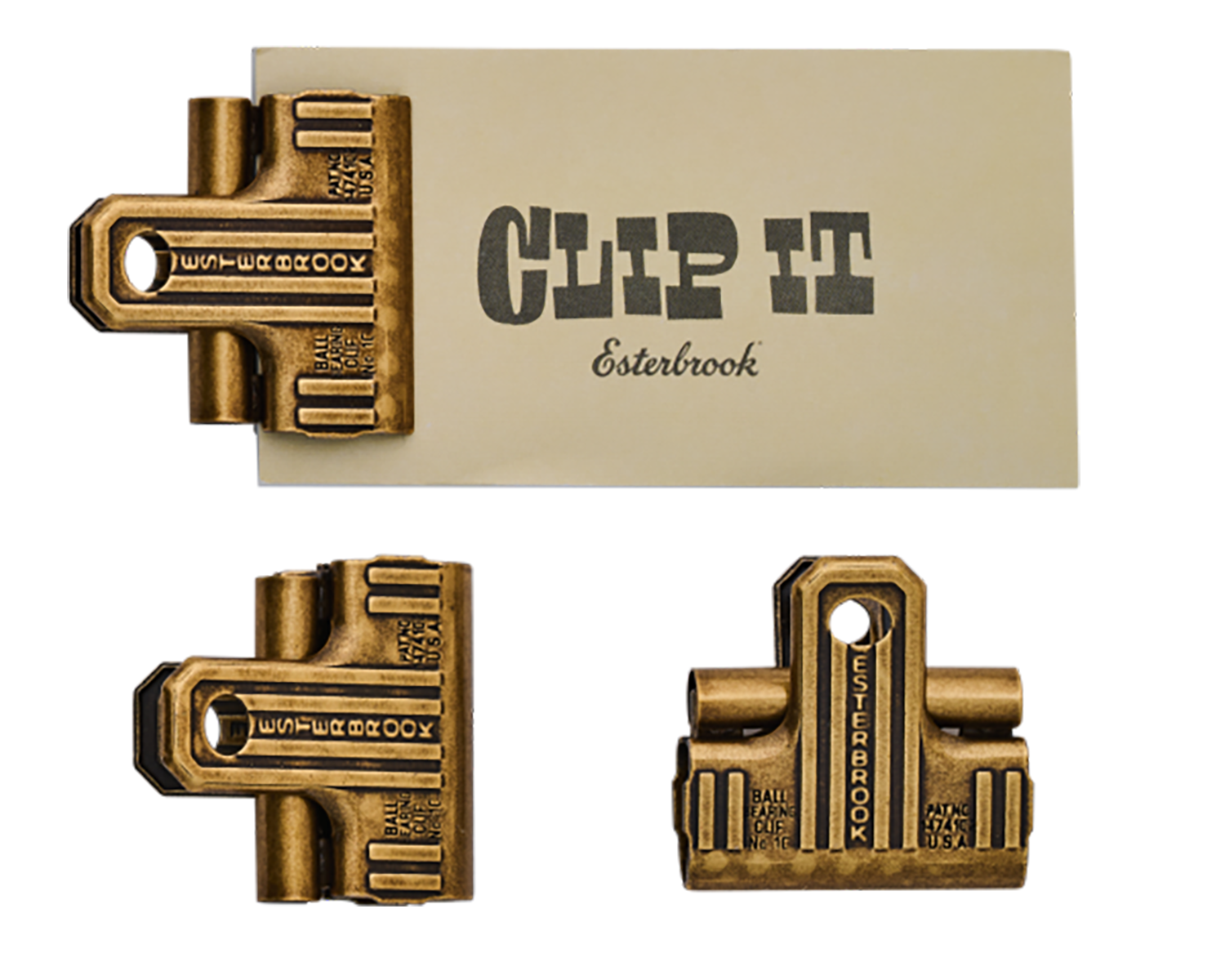 Esterbrook Eclipse Clip Set (3-Piece Set)