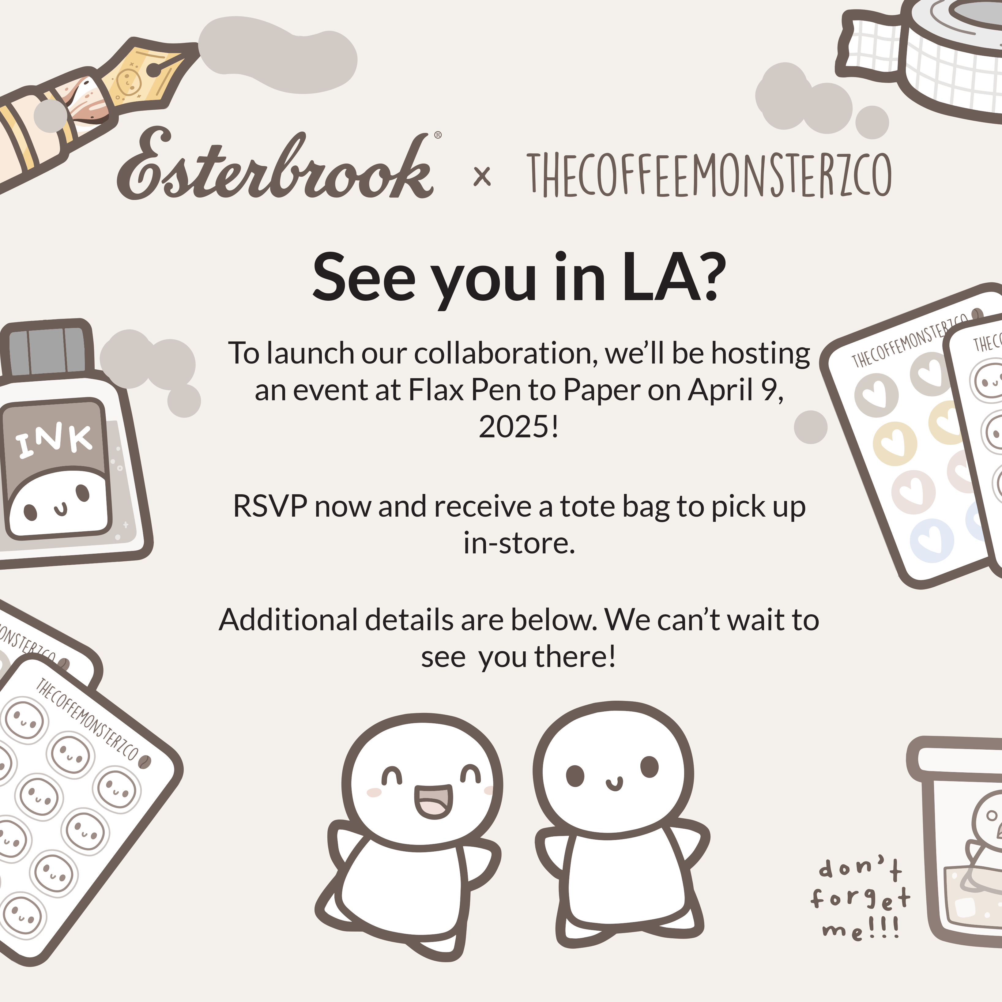 TCMC Event at Flax Pen to Paper (April 9 in Los Angeles)