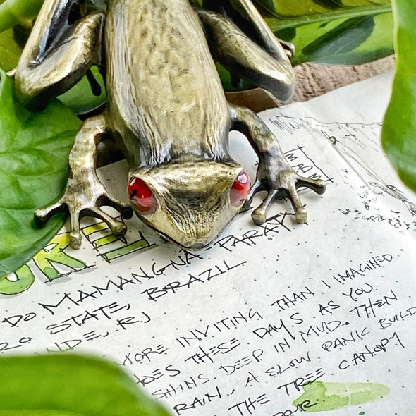 Tree Frog Page Clip