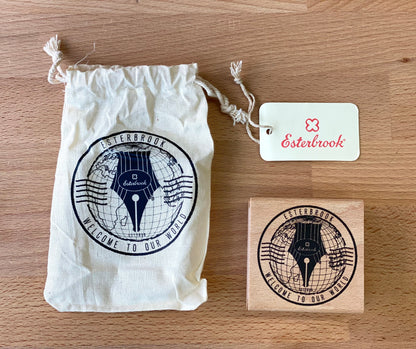 Passport Stamp & Pen Holder