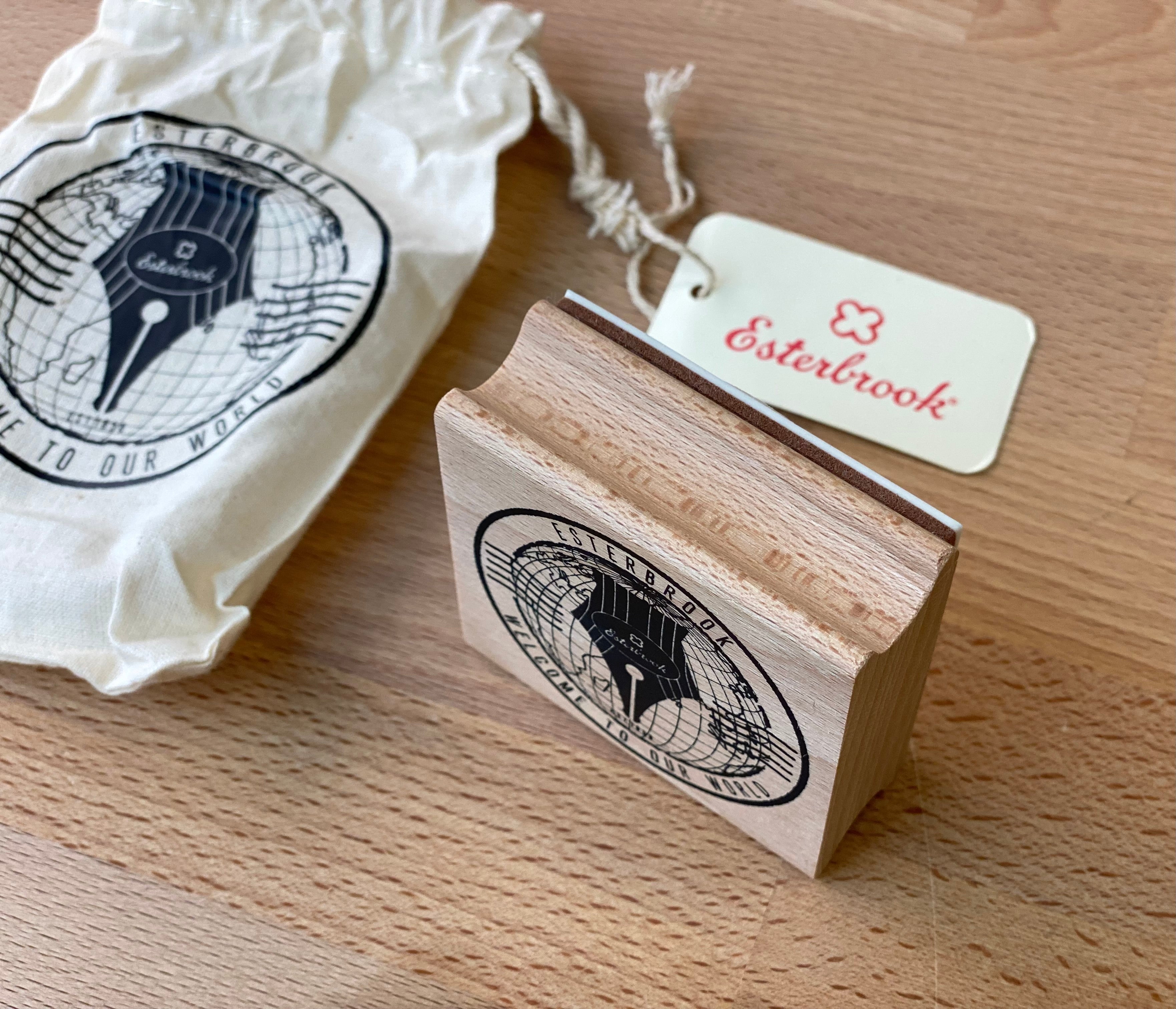 Passport Stamp & Pen Holder
